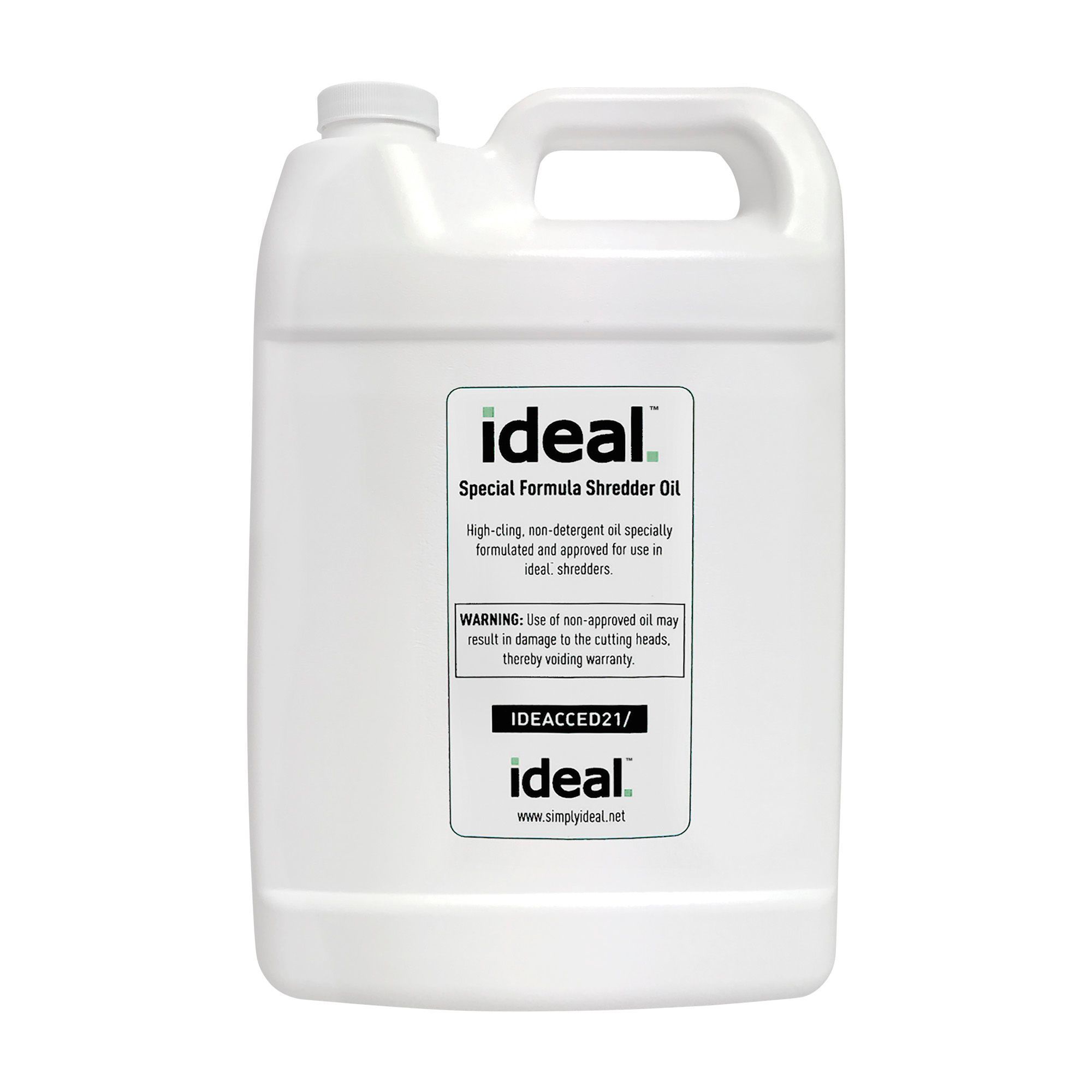 ideal. Paper Shredder Oil, 1 Gallon, Model# IDEACCED21/GH